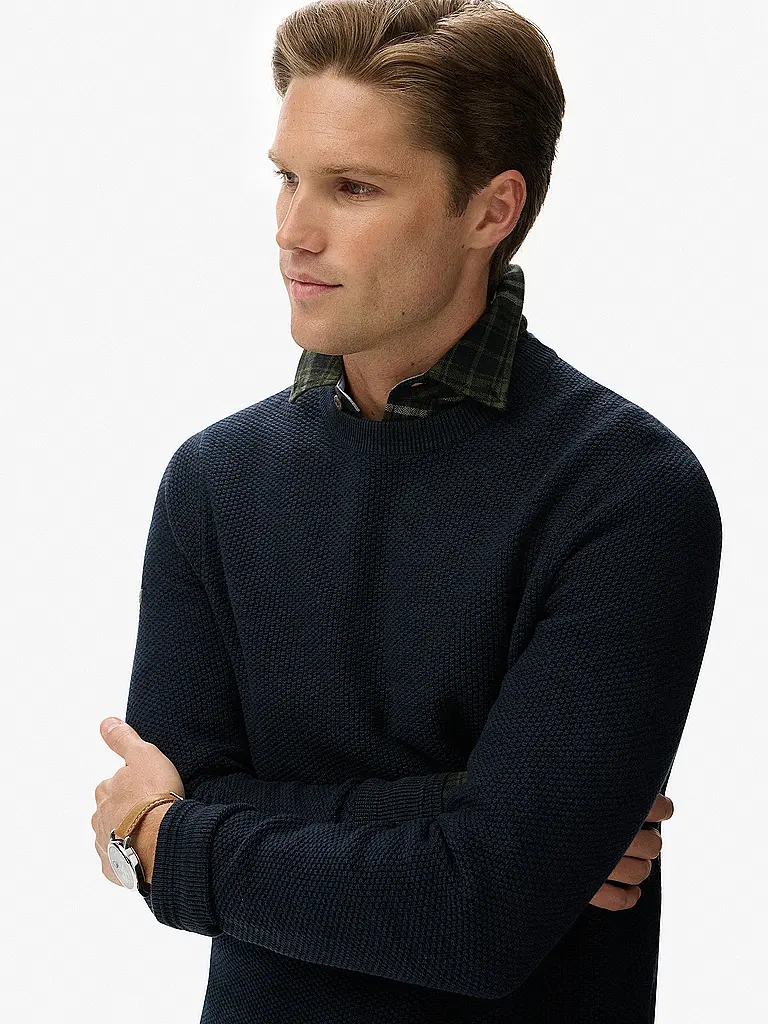 SUPERDRY | Pullover  | dunkelblau