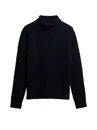 SUPERDRY | Rollkragenshirt  | dunkelblau