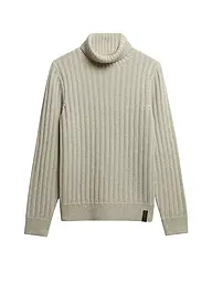 SUPERDRY | Rollkragenshirt  | beige