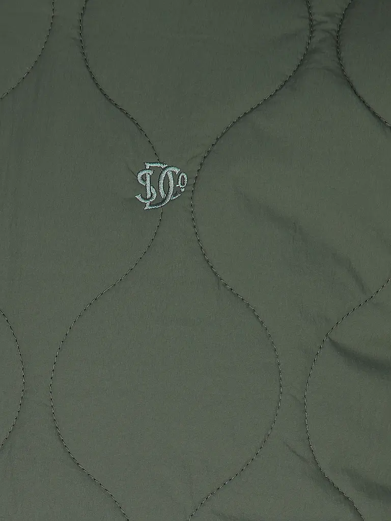 SUPERDRY | Steppgilet  | grün