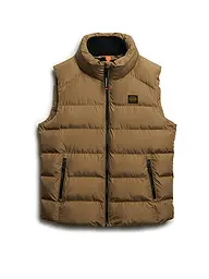 SUPERDRY | Steppgilet | grau