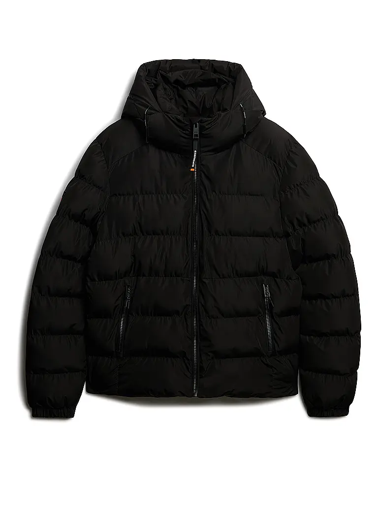 SUPERDRY | Steppjacke | schwarz