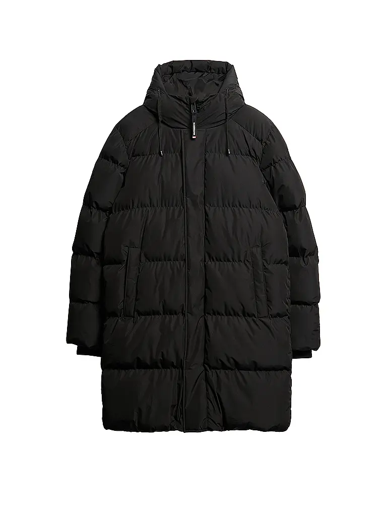 SUPERDRY | Steppjacke | schwarz