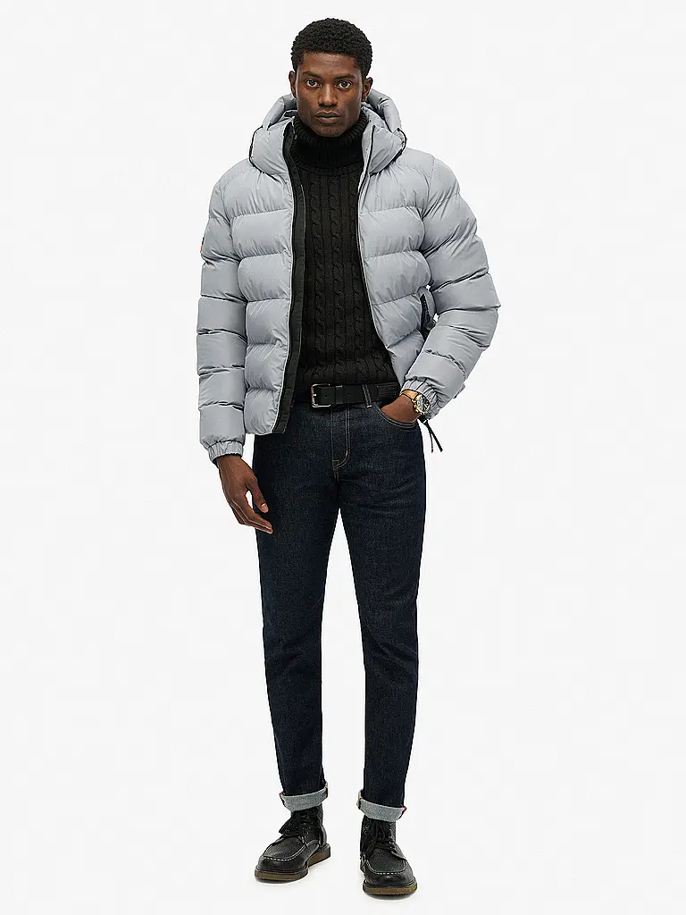 SUPERDRY | Steppjacke | blau