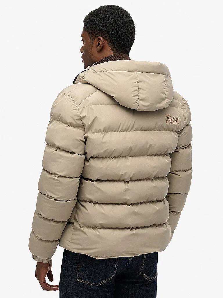 SUPERDRY | Steppjacke | beige