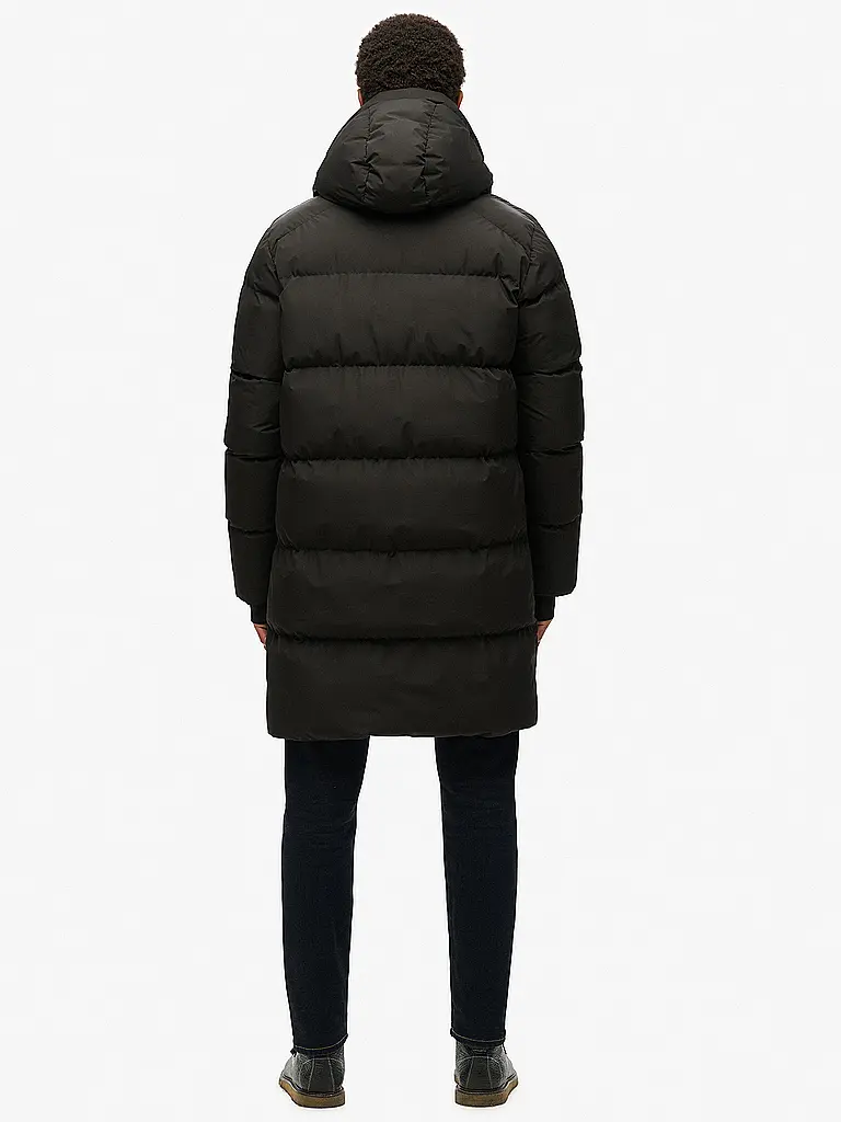 SUPERDRY | Steppjacke | schwarz