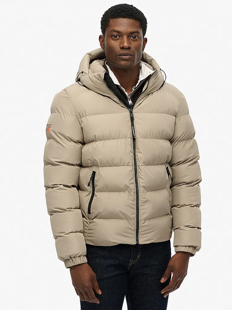 SUPERDRY | Steppjacke | beige