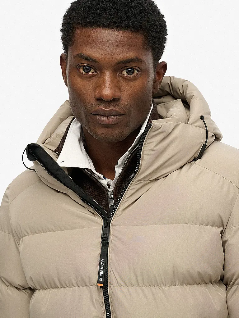 SUPERDRY | Steppjacke | beige