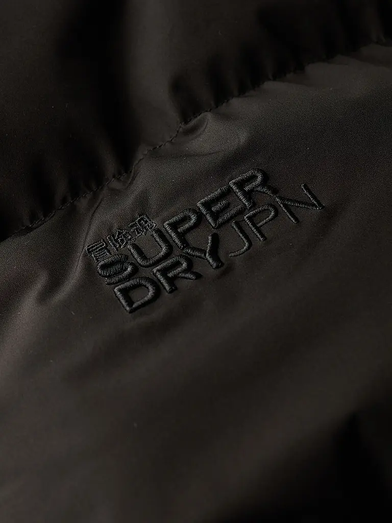 SUPERDRY | Steppjacke | schwarz