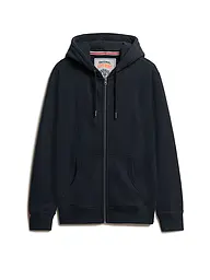 SUPERDRY | Sweatjacke  | dunkelblau