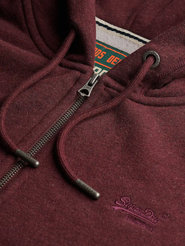 SUPERDRY | Sweatjacke  | beige
