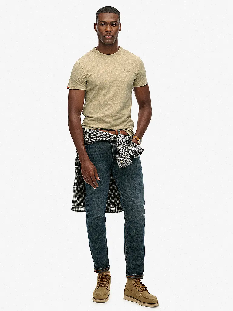 SUPERDRY | T-Shirt  | braun