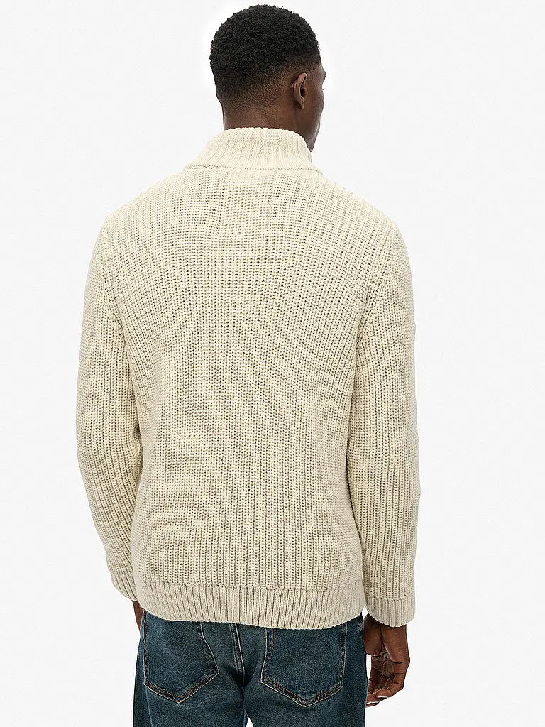 SUPERDRY | Troyer Pullover JACOB | beige