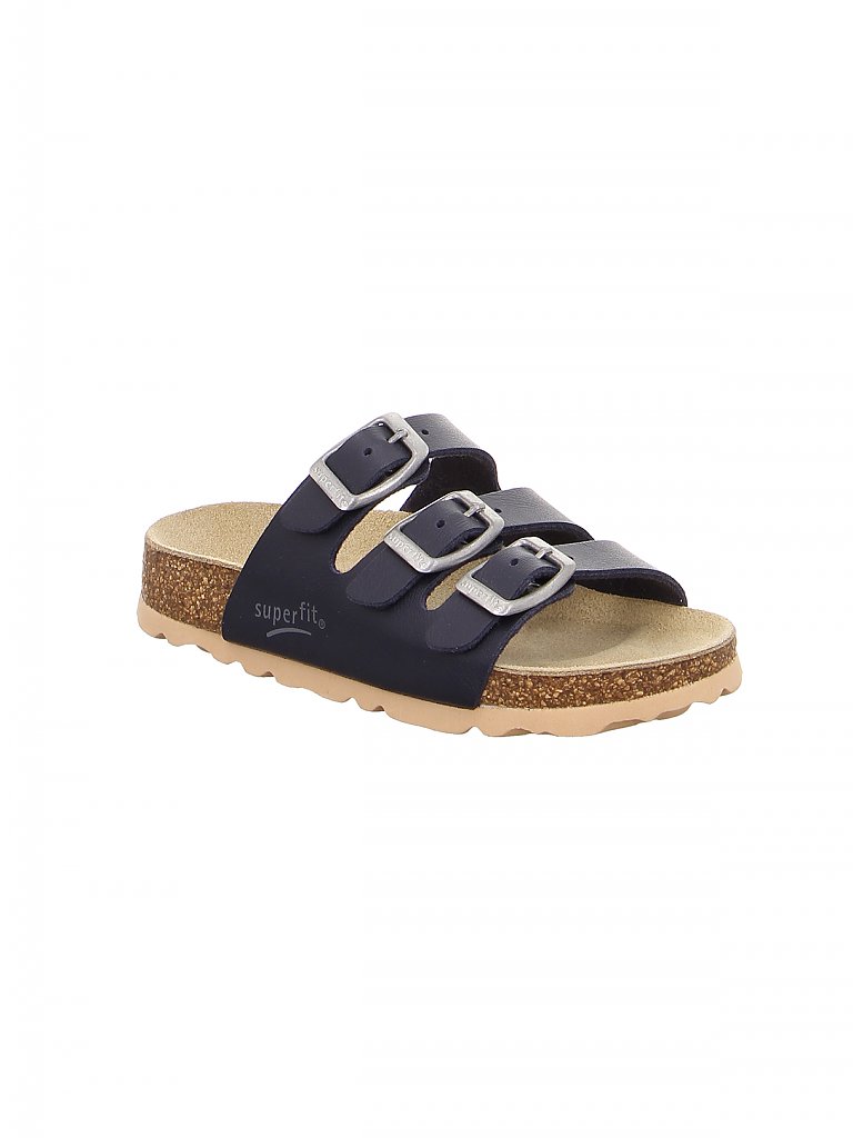 SUPERFIT Kinder Hausschuhe - Pantoffel blau | 34