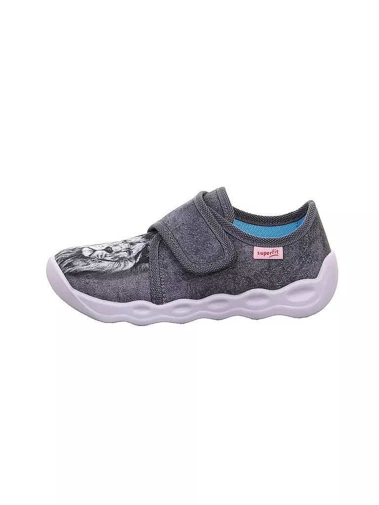 SUPERFIT | Jungen Hausschuhe BUBBLE | grau