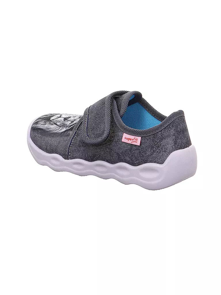 SUPERFIT | Jungen Hausschuhe BUBBLE | grau