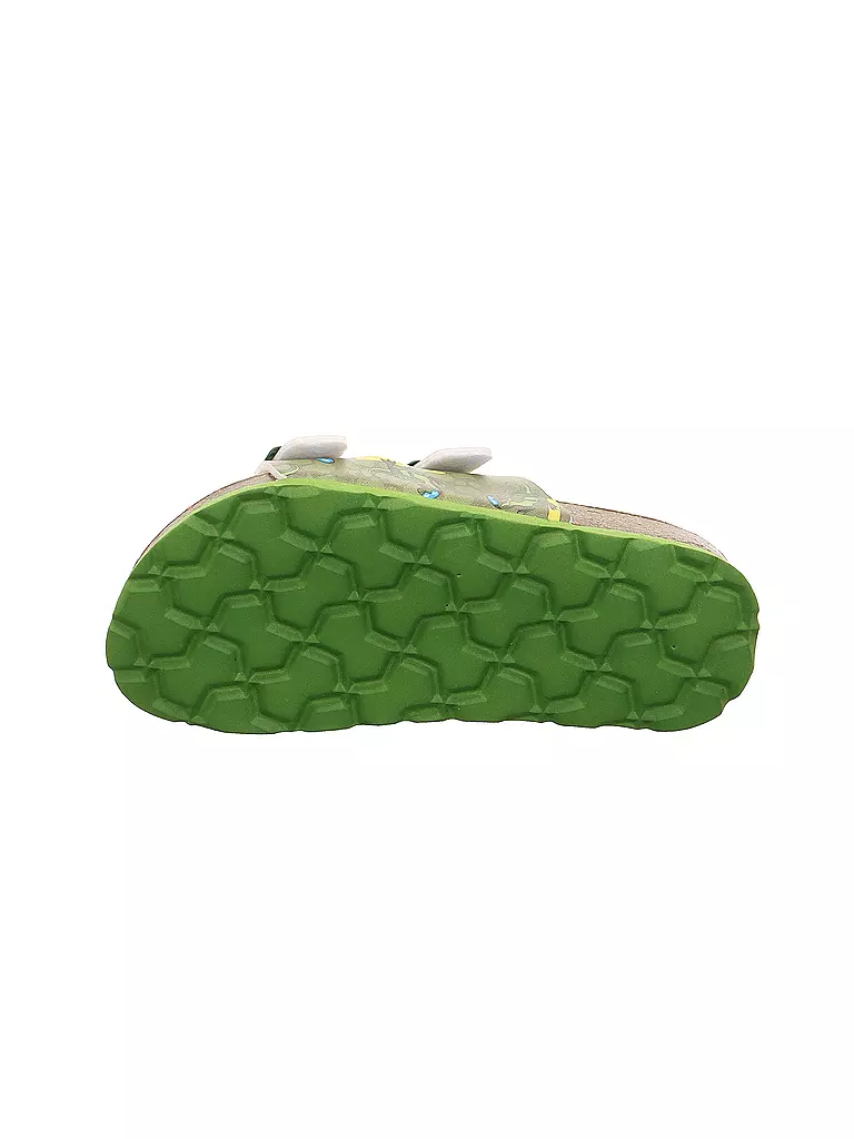 SUPERFIT | Kinder Hausschuhe - Pantoffel  | olive