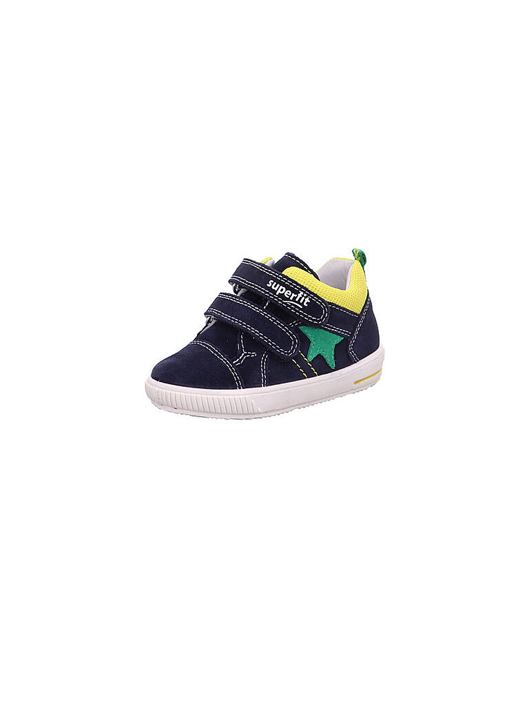 superfit Garçon Moppy Chaussures d'apprentissage, Vert Clair Blanc 7500, 25 EU