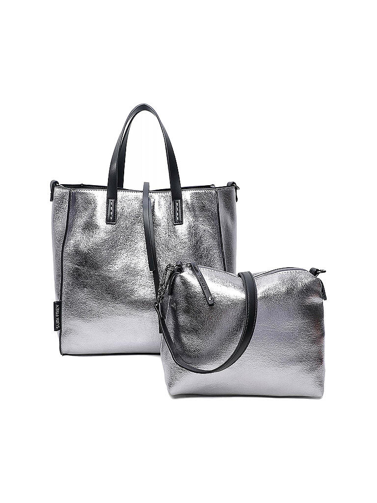 SURI FREY | Shopper "SURI Black Label Wendy" | silber