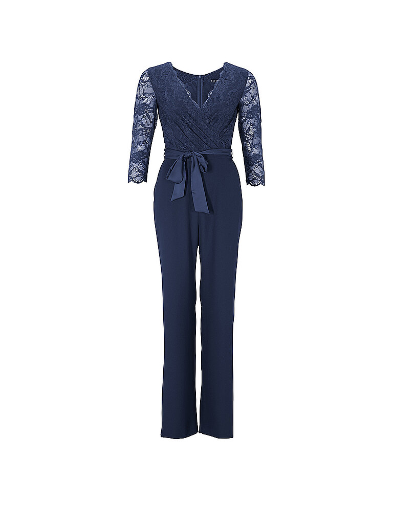 SWING Jumpsuit dunkelblau | 36