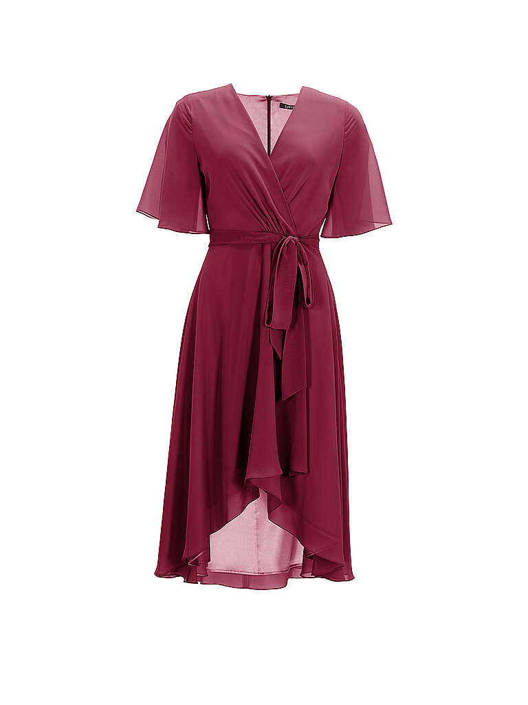 SWING Abendkleid dunkelrot | 40