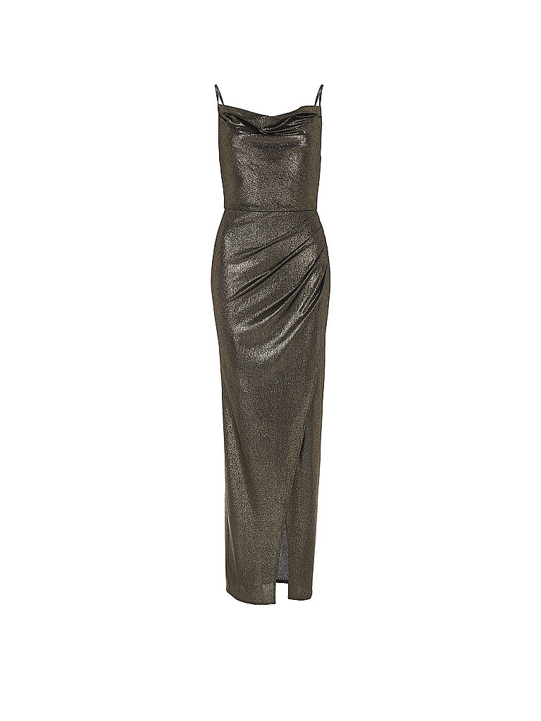 SWING Abendkleid  dunkelgrün | 38