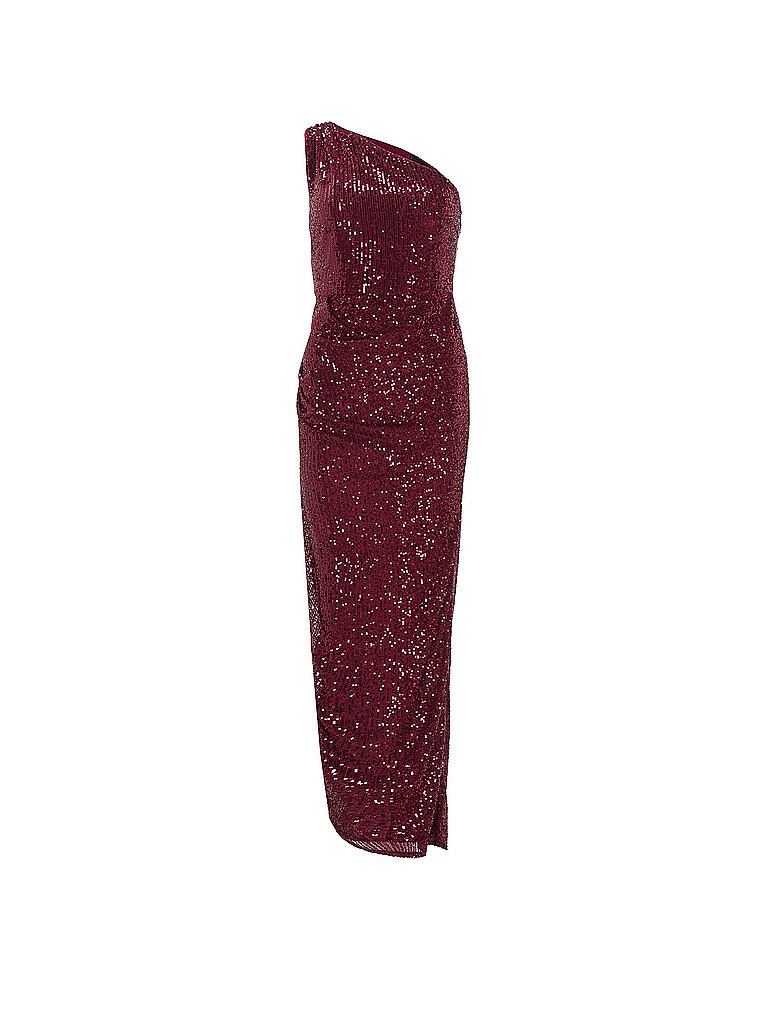 SWING Abendkleid  dunkelrot | 42