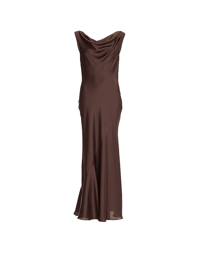 SWING Abendkleid  braun | 34