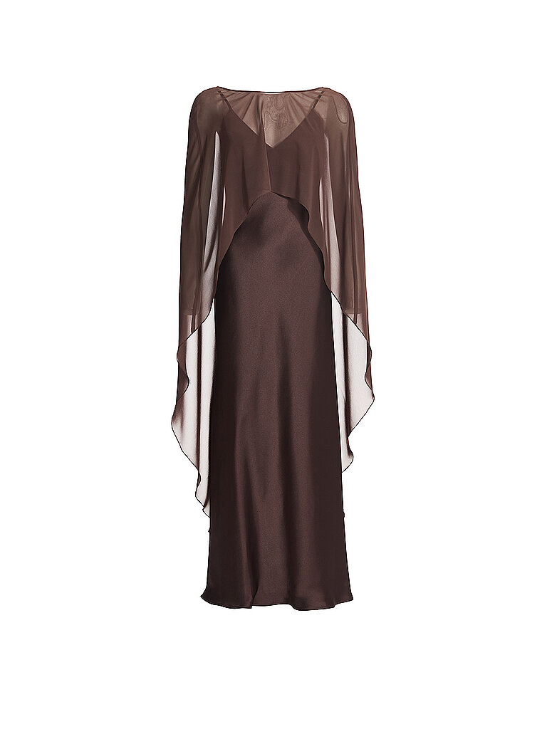 SWING Abendkleid  braun | 44