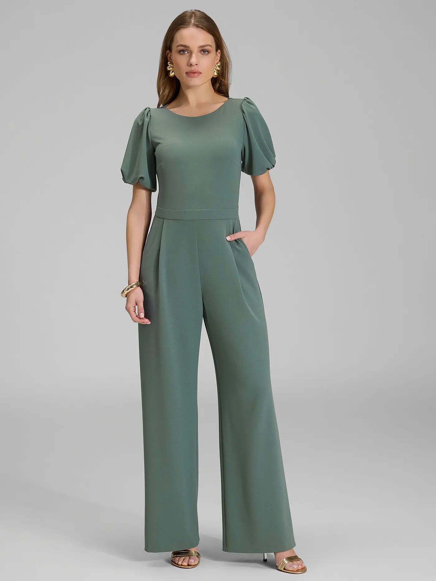 SWING | Jumpsuit | grün