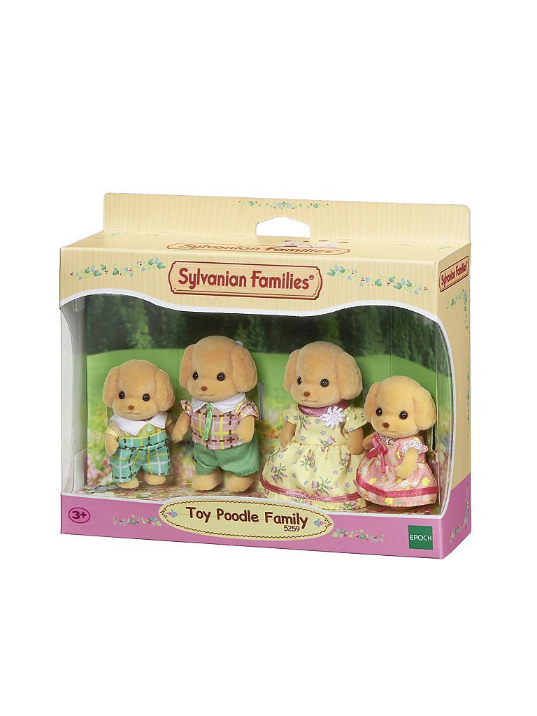 SYLVANIAN FAMILIES Toy-Pudel - Familie Wuschel 5259