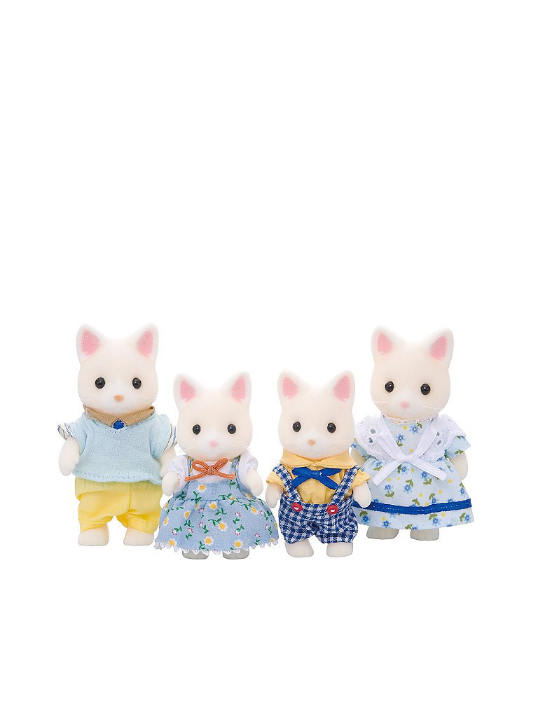 SYLVANIAN FAMILIES Seidenkatzen Familie Seidenthal