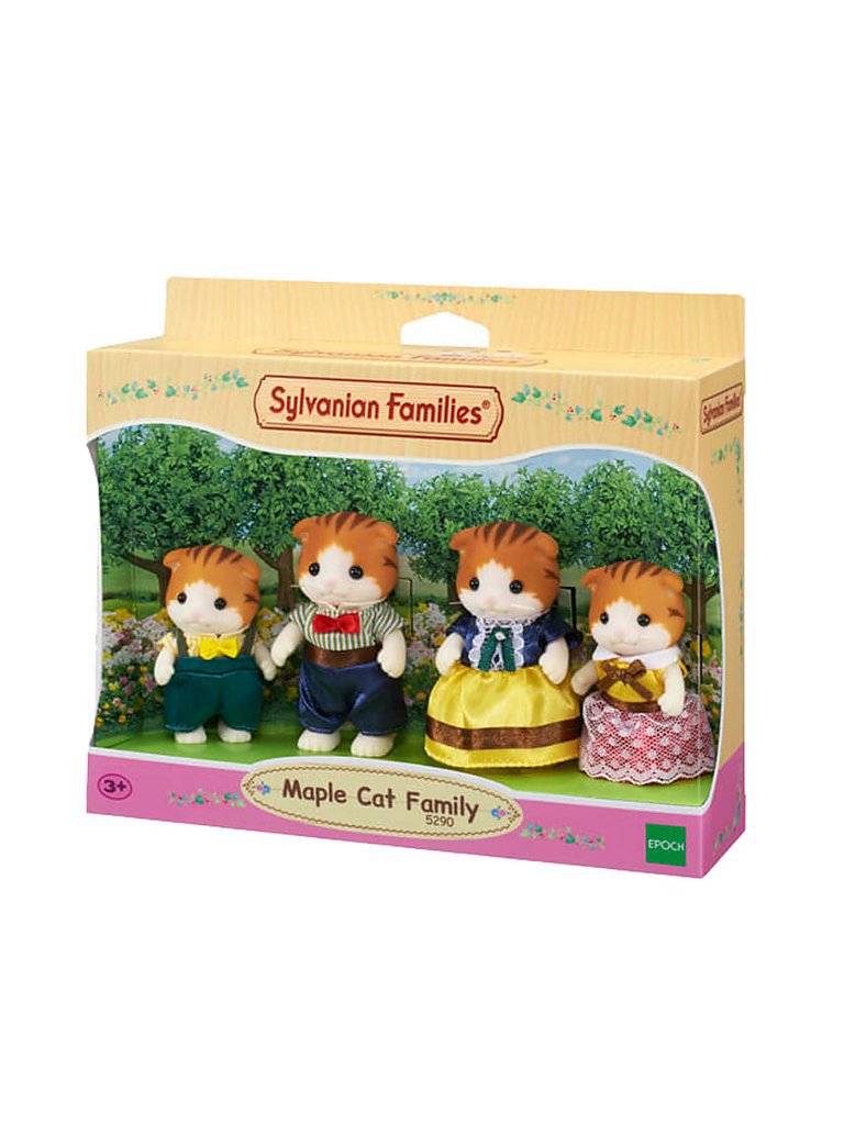 SYLVANIAN FAMILIES Ahornkatzen - Familie Knickohr 5290
