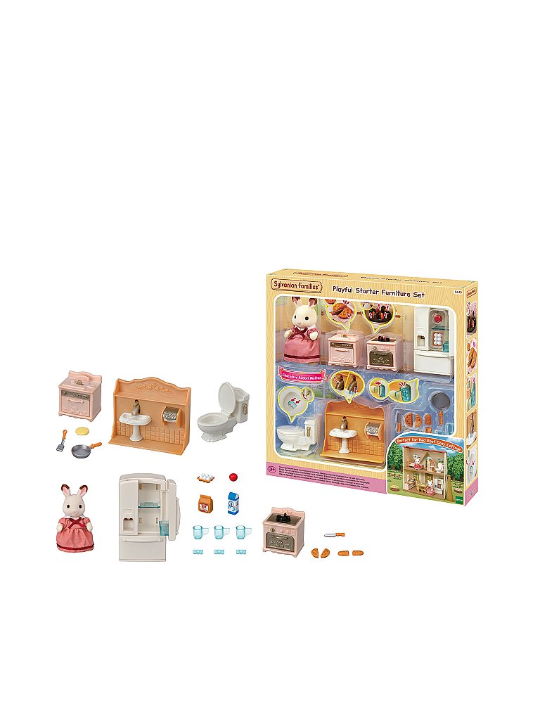 SYLVANIAN FAMILIES Einrichtung Komplett Set für Starter Haus 5449