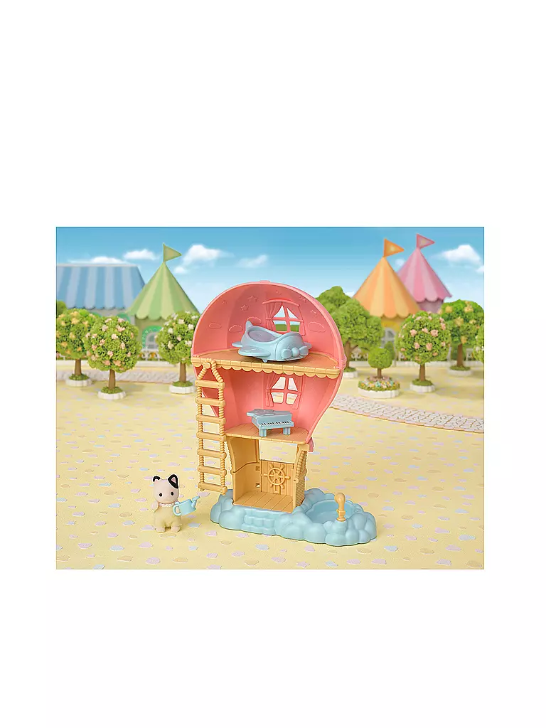 SYLVANIAN FAMILIES | Baby Ballon Spielhaus mit Figur | keine Farbe