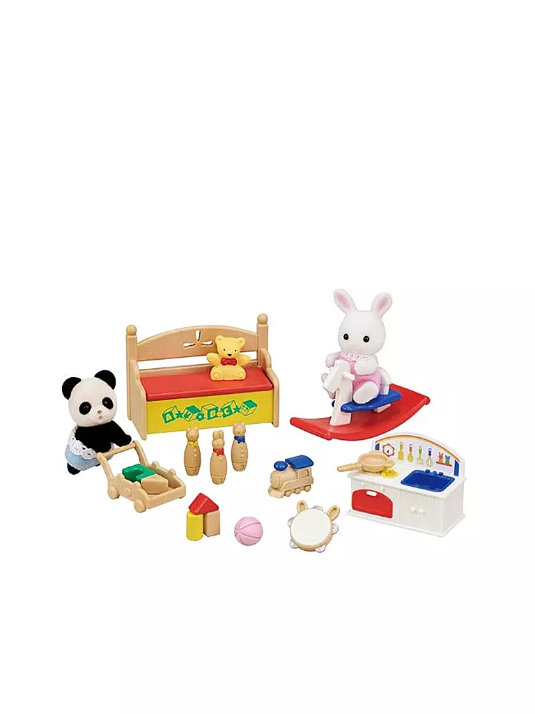 SYLVANIAN FAMILIES | Baby Kindergarten Spielzeug mit Figuren 5709 | keine Farbe