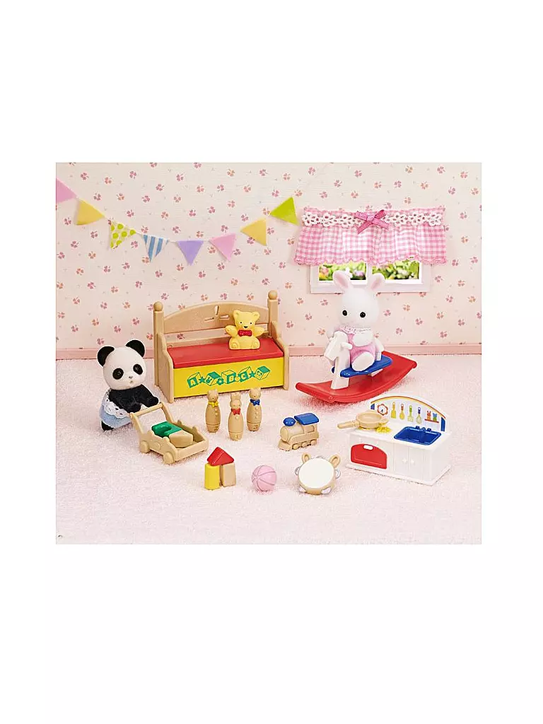 SYLVANIAN FAMILIES | Baby Kindergarten Spielzeug mit Figuren 5709 | keine Farbe