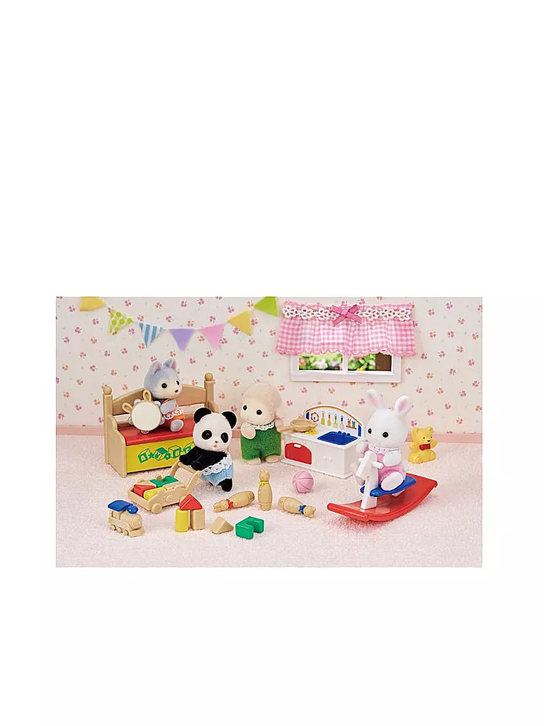 SYLVANIAN FAMILIES | Baby Kindergarten Spielzeug mit Figuren 5709 | keine Farbe