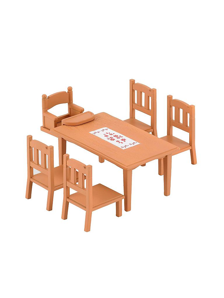 SYLVANIAN FAMILIES | Esstisch Set Braun 2933 | keine Farbe