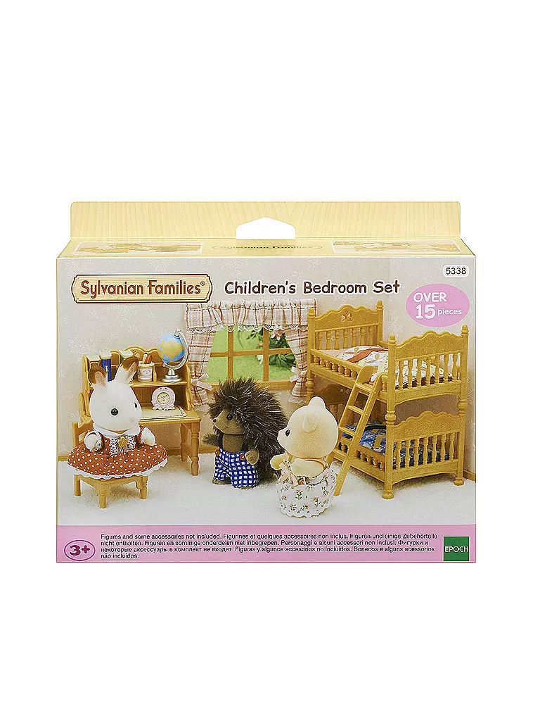 SYLVANIAN FAMILIES | Landhaus Kinderzimmer mit Stockbett | keine Farbe