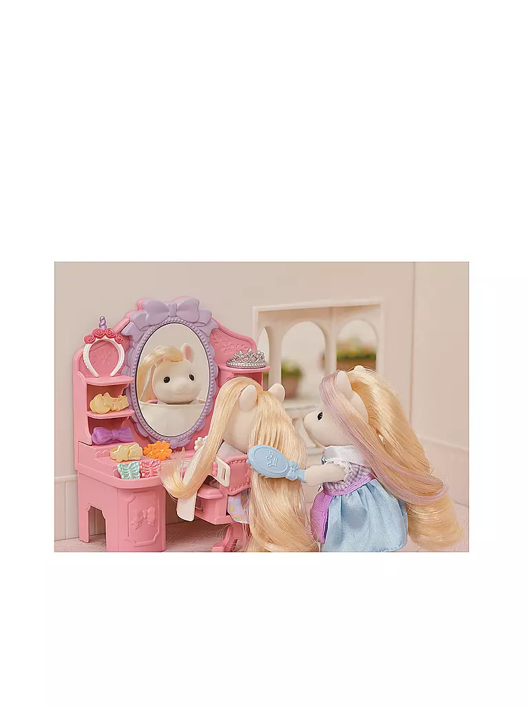 SYLVANIAN FAMILIES | Pony Friseursalon mit Figur | keine Farbe