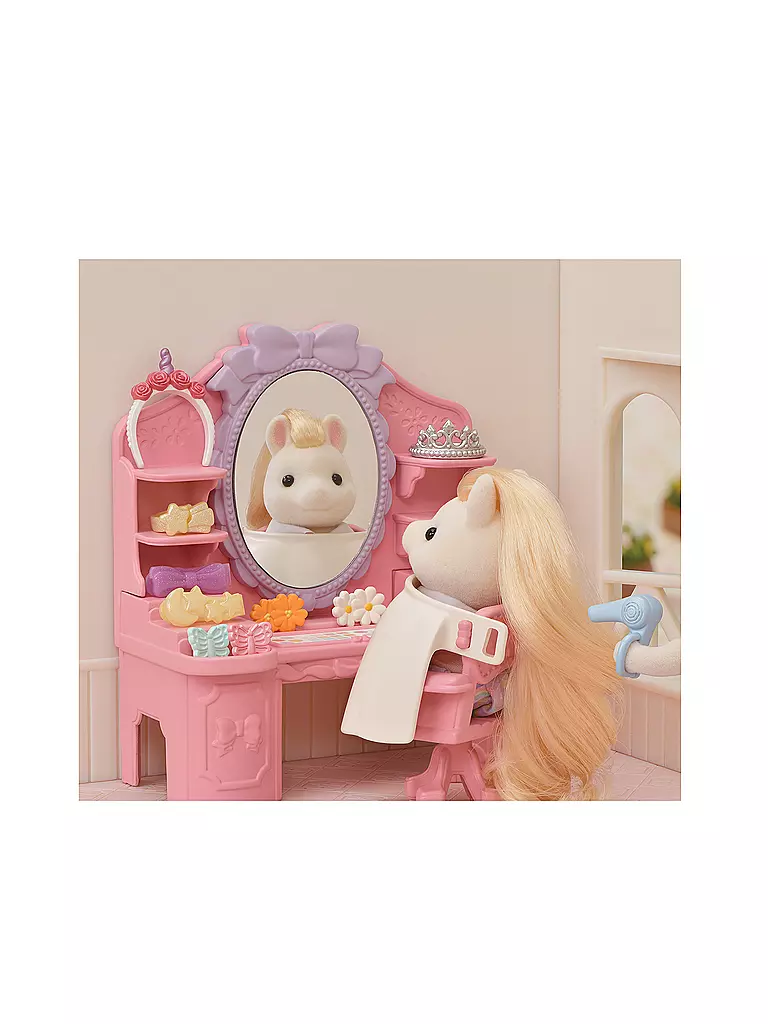 SYLVANIAN FAMILIES | Pony Friseursalon mit Figur | keine Farbe