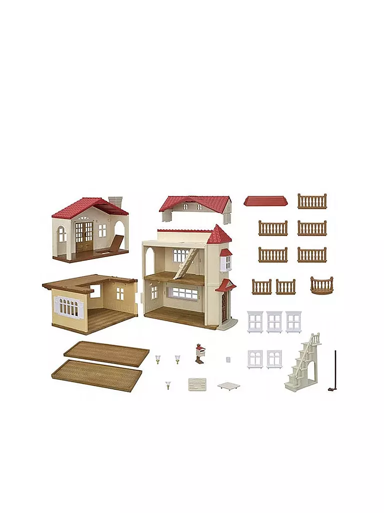 SYLVANIAN FAMILIES | Stadthaus mit Dachzimmer 5708 | keine Farbe