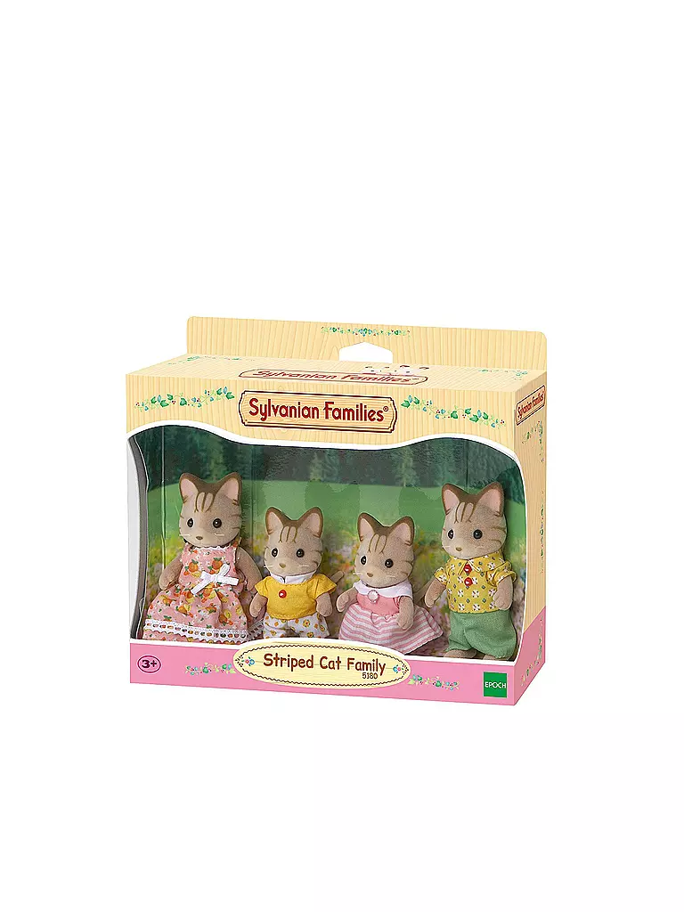 SYLVANIAN FAMILIES | Tigerkatzen Familie Fauch Fauch 5180 | keine Farbe