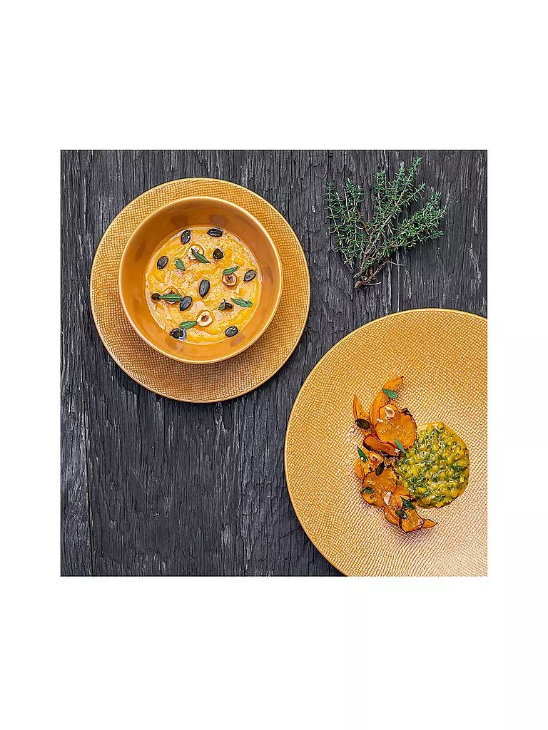 TABLE PASSION | Müslischale 14cm VESUVIO Safran | gelb