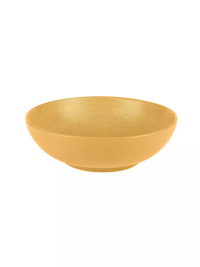 TABLE PASSION | Salatschüssel 24cm VESUVIO Safran | gelb