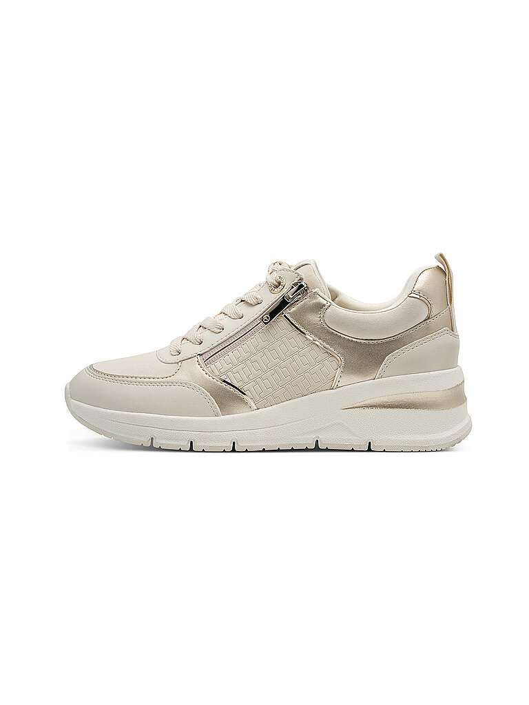 Tamaris Damen Sneaker Low, beige, 40 EU