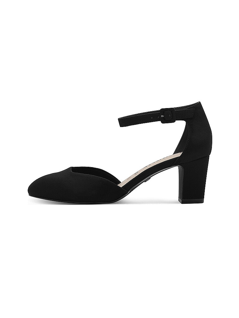 Tamaris Damen Klassische Pumps, Frauen Pumps,TOUCHit-Fußbett,klassisch,modern,Nieten,Schleifen,Strass-Steine,schwarz,braun,Rose,Black,38 EU