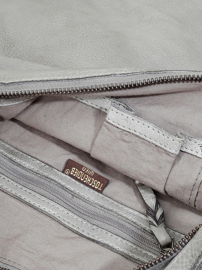 TASCHENDIEB | Leder Rucksack Kohlmarkt 3 | grau
