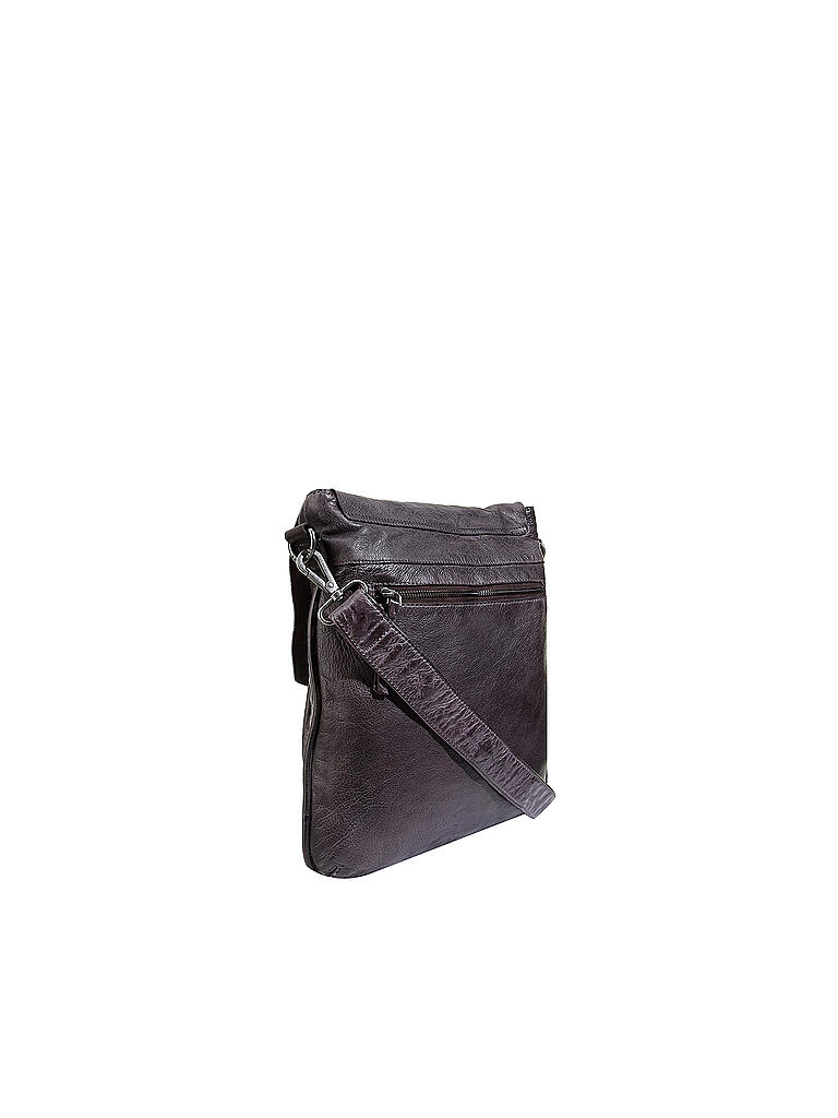 TASCHENDIEB | Ledertasche - Umhängetasche " Kohlmarkt1 " | braun